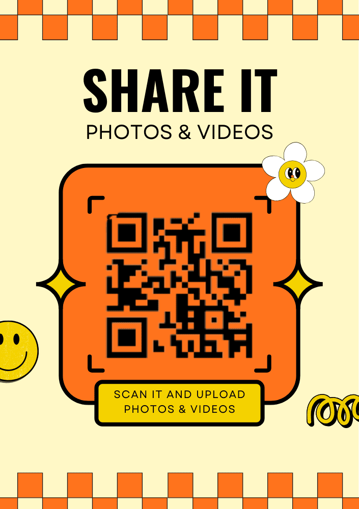 free Canva template for sharing photos
